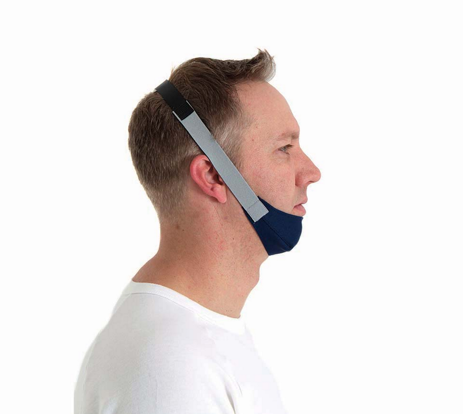 2 x Resmed Kinnband- verhindert das ffnen des Mundes whrend der CPAP-Therapie (aktuell verlngerte Lieferzeit)