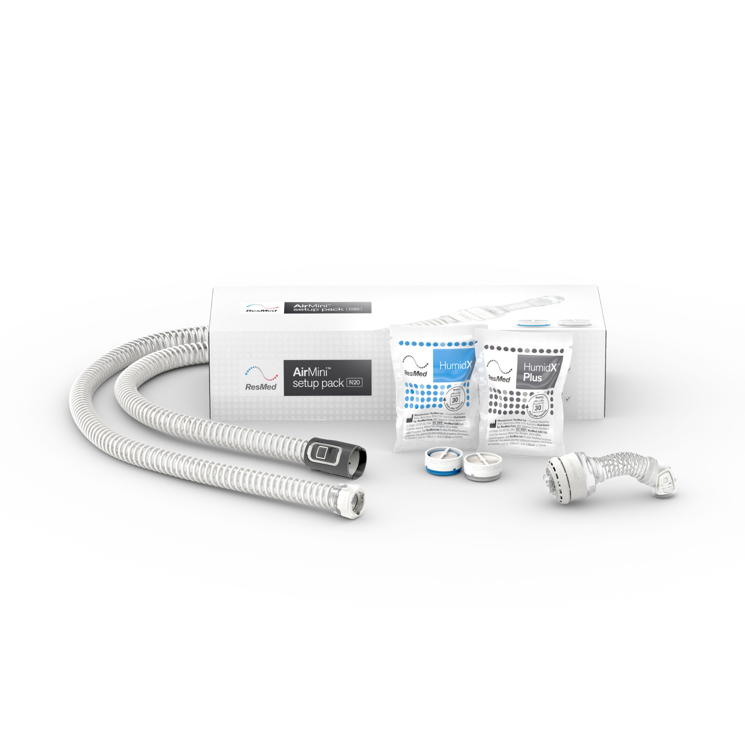 AirFit N20 AirMini Setup-Pack AirMini-Schlauch- N20 Verbindungsstck fr AirMini- HumidX und HumidX Plus(AirFit N20 Maske nicht enthalten) unter CPAP Zubehr > ResMed