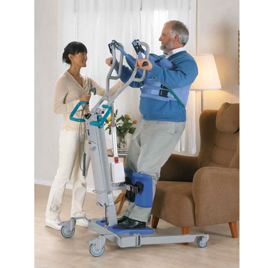 Arjo Aktivgurt fr Sara 3000 und Sara Flex Patientenlifter- Original- bis 200kg belastbar- rutschfestes Material unter Gurte