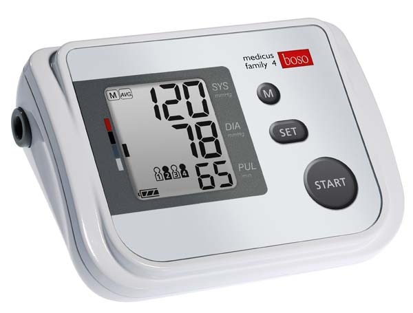Boso Medicus Family 4 Oberarmmessgerät Das Familien-Blutdruckmessgerät unter Blutdruckmessgeräte Shop > Boso