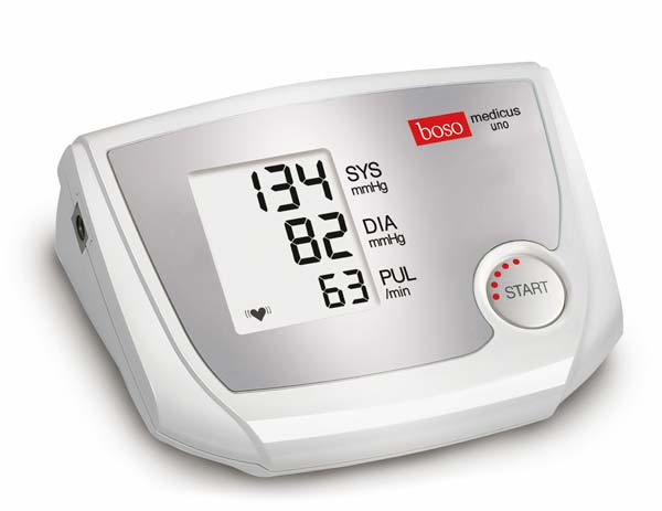 Boso Medicus Uno Oberarmmessgerät Das Blutdruckmessgerät mit Einknopfbedienung