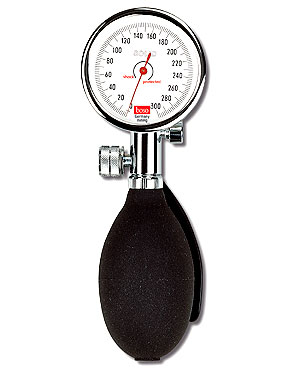 Boso Solid Blutdruckmessgerät- Skala 60mm- mit XL-Klettmanschette 33 - 41 cm- Etui- schwarz unter Blutdruckmessgeräte Shop > Boso