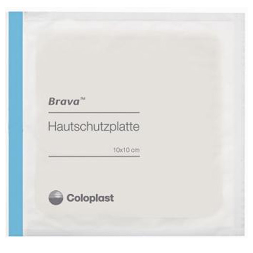 Coloplast Brava Hautschutzplatte- 20 x 20 cm- P-5 Stück- 9543682 unter Pflege und Zubehör > Coloplast