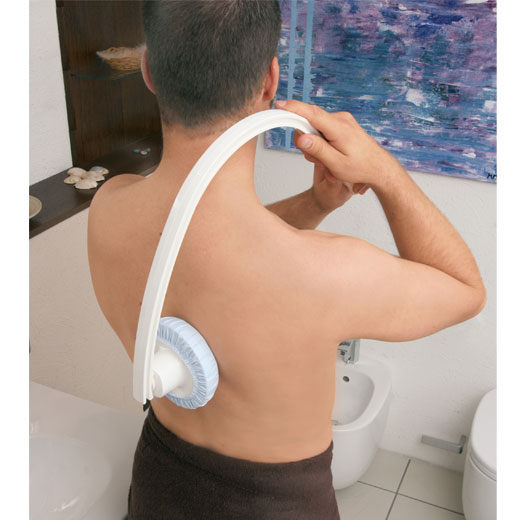 Die 3- Hand- für die Rückenpflege- einfach eincremen- waschen und massieren
