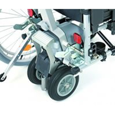 Halterung zum Anbau des Viamobil Eco am Rollstuhl