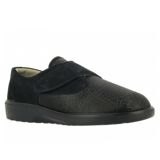 Leder-Stretchschuh Palma schwarz 36 
