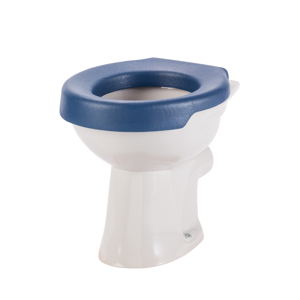Meyra Toilettensitzpolster soft- Toilettensitzerhöhung in Polsterform- Sitzerhöhung um 3-5cm- Soft Toilettensitz blau