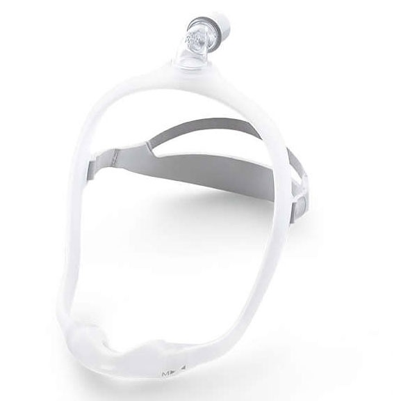 Philips DreamWear CPAP-Nasenmaske- Rahmen M- zur Schlafapnoe-Therapie- komplett mit Kopfband und allen Maskenkissen (S- M- MW- L)