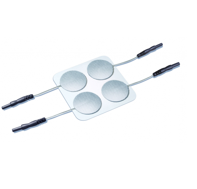 PierenPlus Stimex Tens-Elektroden rund 32mm (P-4)- selbstklebend- Elektrode mit Gel