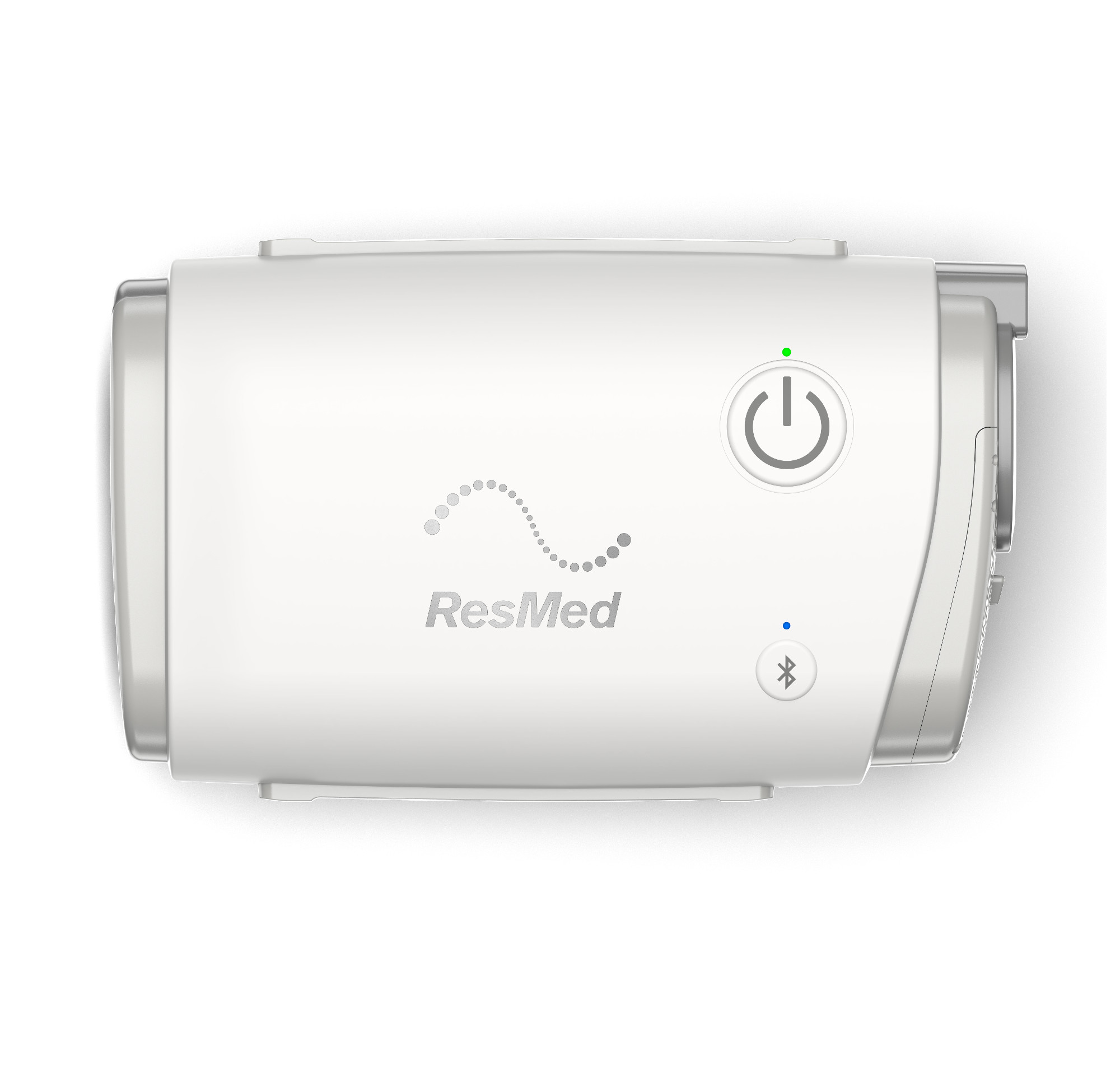 Resmed AirMini AutoSet mobiles Therapiegert mit Netzteil und Transportbeutel- AirMini APAP und CPAP Reisegert (ohne Schlauch und ohne Maske)