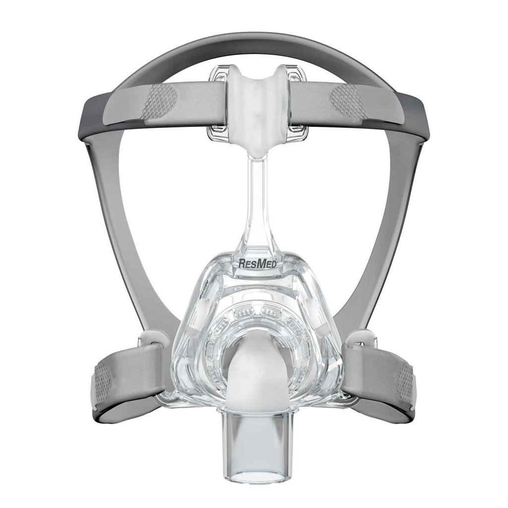 Resmed Mirage-fx CPAP-Nasenmaske- Mirage FX Standard-Universal CPAP-Maske- komplett mit SpringAir-Maskenkissen- Soft-Touch-Kopfband und integriertem Ausatemventil