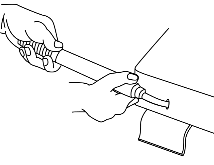Roho Luftpumpe 1-Weg f�r Sitzkissen- Handpumpe f�r alle ROHO Kissen
