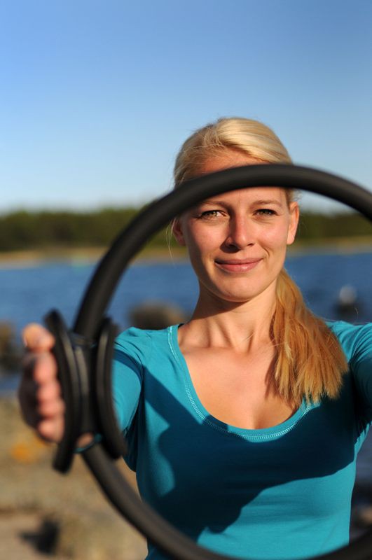 Sissel Pilates Circle- Pilates Ring- Ermglicht viele bungen im Oberkrper- wie Beinbereich