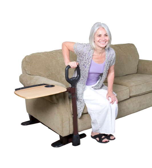 Sofagriff Deluxe CouchTray Couchgriff zum Aufstehen- mit Ablagetisch