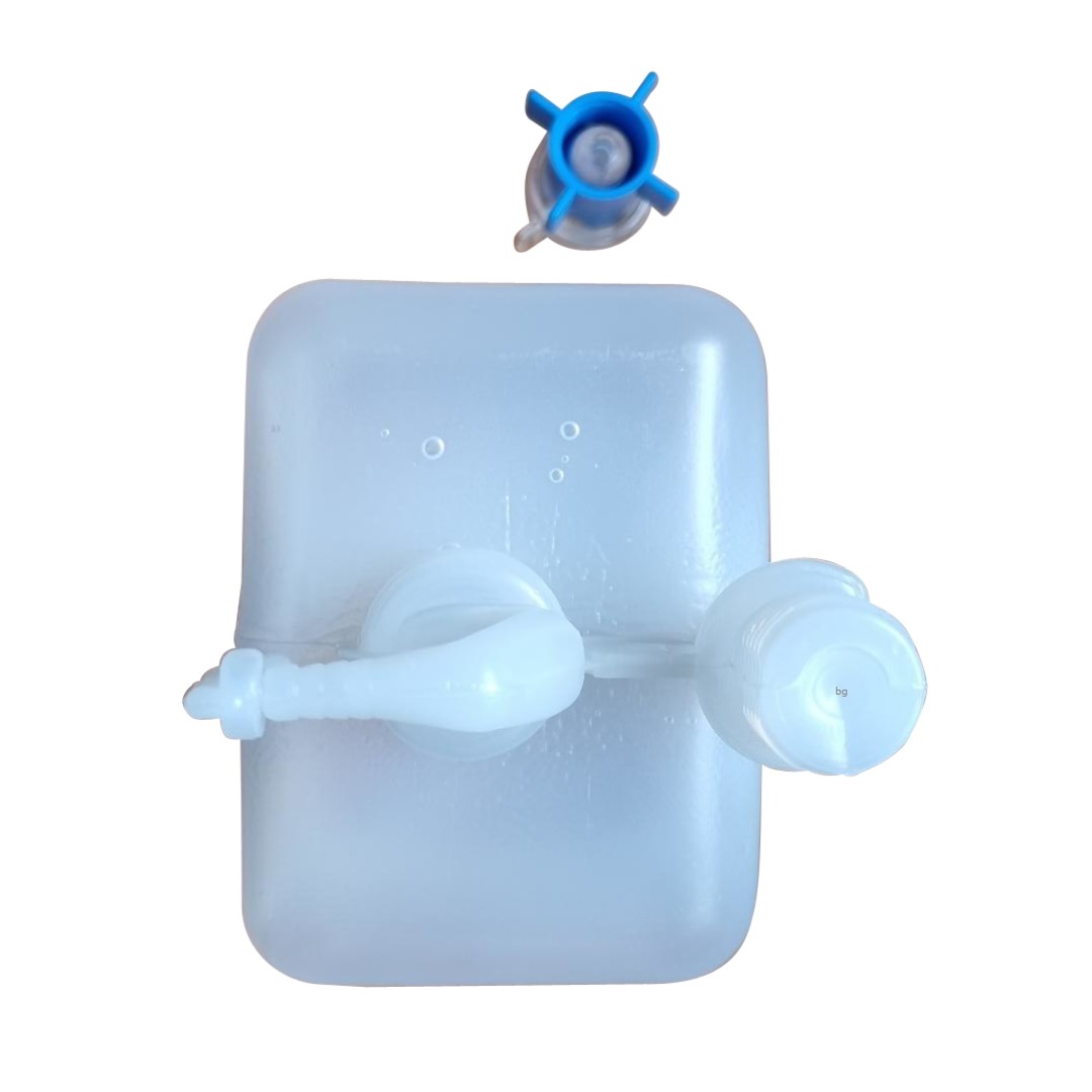 Sterilwasser AMSure 350ml im geschlossenen System- inkl- O2-Adapter zum Anschluss an Sauerstoffgeräte- steriles Wasser zur Inhalation in der Sauerstofftherapie (unser Respiflo Nachfolgeprodukt)