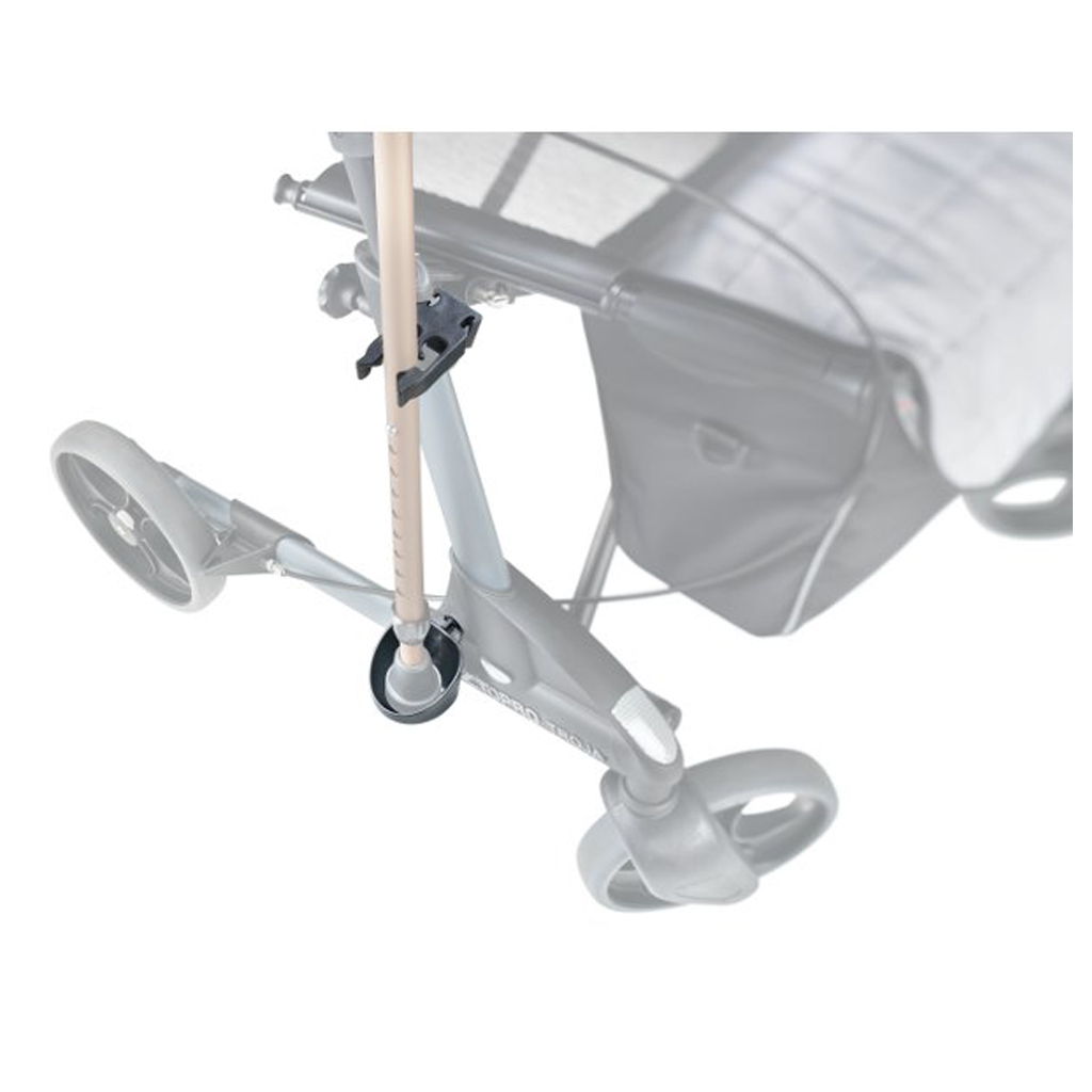 Stockhalter fr Topro Troja 2G Rollator links oder rechts montierbar unter Rollator Zubehr > Topro > -Shop - Topro Troja  > Zubehr fr Troja 2G