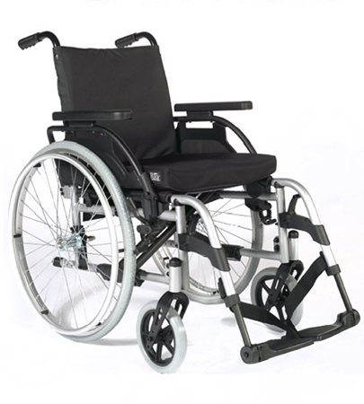 Sunrise Medical Breezy PariX 2 Leichtgewicht-Rollstuhl- Alu Faltrollstuhl bis 125 kg unter Leichtgewichtsrollstuhl > Sunrise-Medical