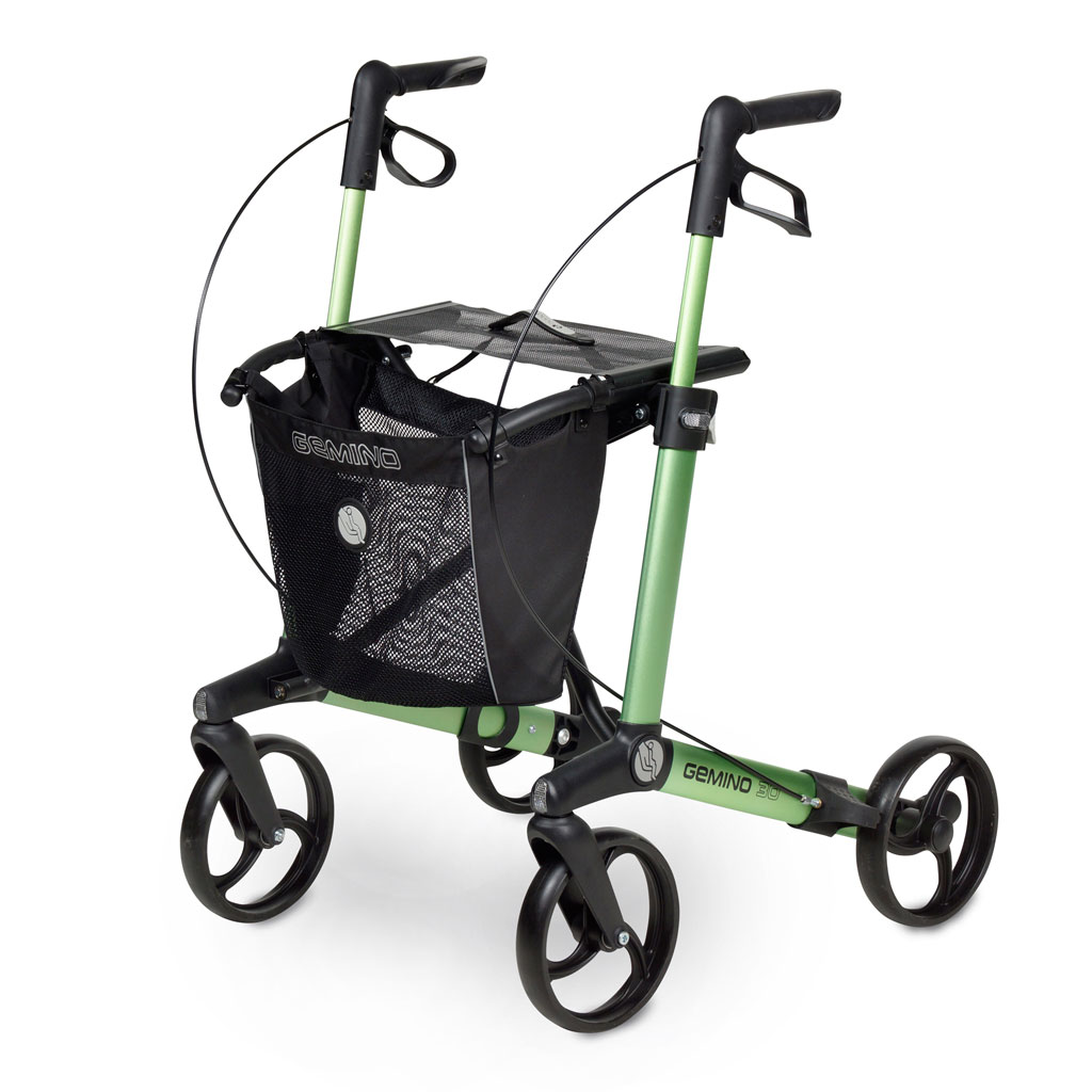 Sunrise Medical Gemino Rollator 30 Apple Green Leichtgewicht-Rollator- faltbar- Topmodell