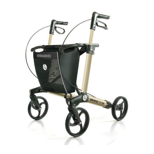 Sunrise Medical Gemino Rollator 30 M Champagne- Leichtgewicht-Rollator