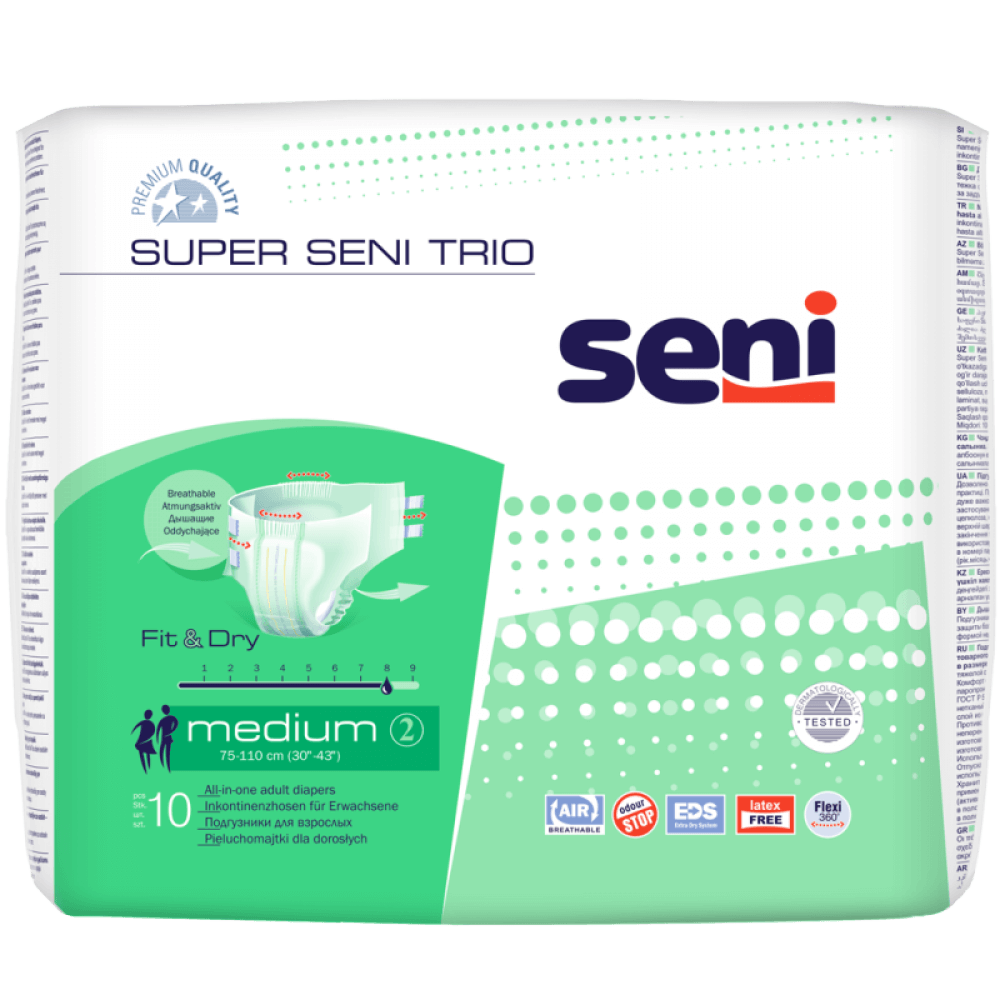 Super Seni Trio Medium Windelhosen (P-10)