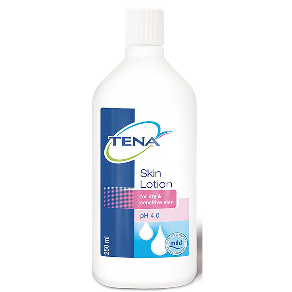 Tena Skin Lotion Hautlotion 250 ml fr trockene und empfindliche Haut unter Krperpflege > Tena