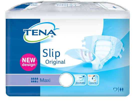 Tena Slip Original Maxi L (Karton 72 Stück) Windel für mittlere bis schwerste Inkontinenz