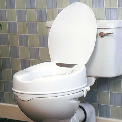 Toilettensitzerhhung Savanah 15 cm mit oder ohne Deckel