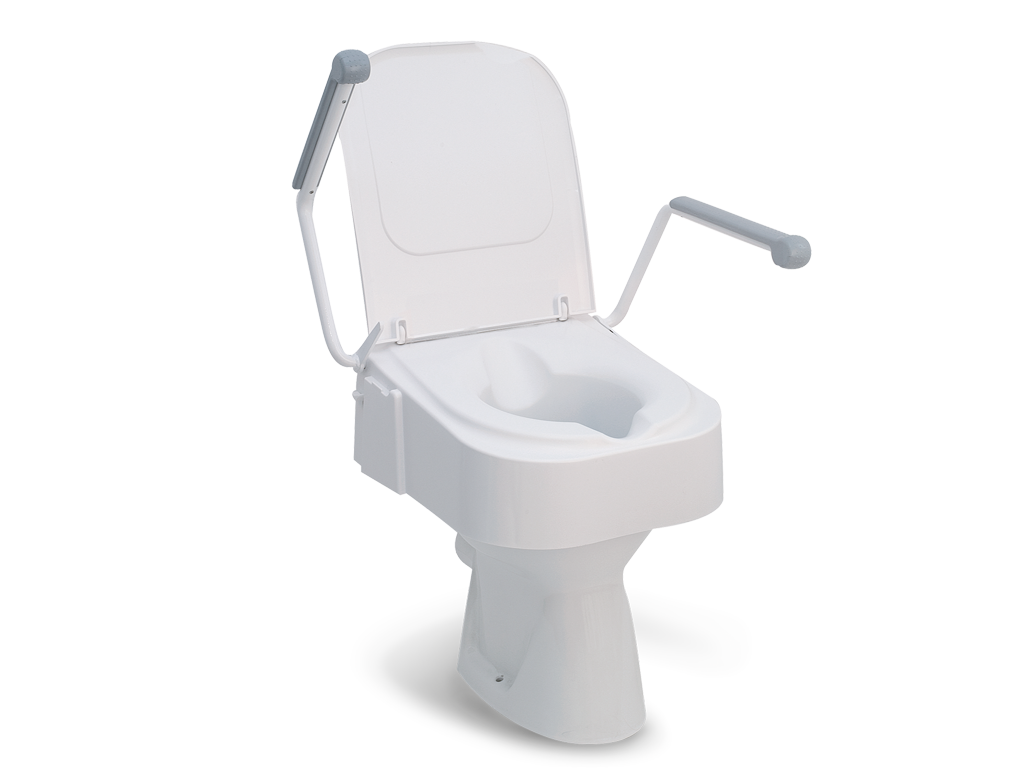 Toilettensitzerhhung TSE 150 (mit Armlehne) unter Toilettensitzerhhung