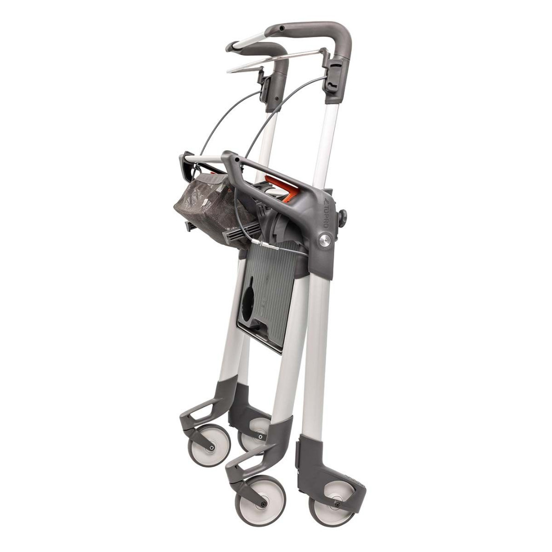 TOPRO Hestia Wohnraumrollator- stylischer Gehwagen f�r zu Hause- platzsparender zusammenfaltbarer Indoor-Rollator- nur 6-9kg