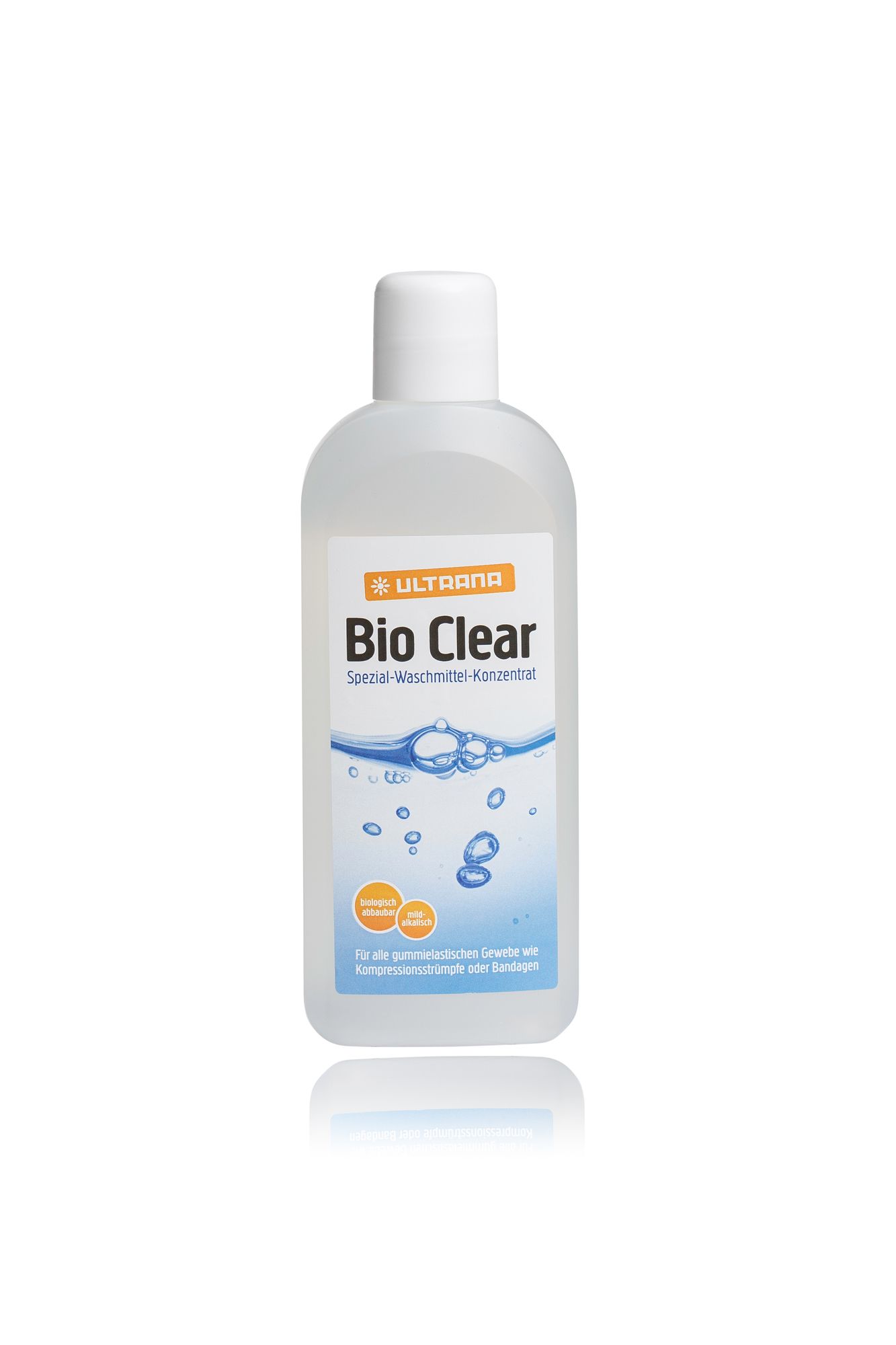 Ultrana Bio-Clear- Spezial-Waschmittel fr Kompressionswche und Bandagen- 500ml unter Hygieneshop